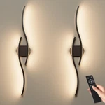 Hunhun Battery Operated Wall Sconces Set Of Two, Wireless With Re.... Fixed Price $163.27.