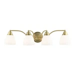 Somerville - 4 Light Bath Vanity Traditional Style 30 Inches Wide By 7. Fixed Price $239.98.