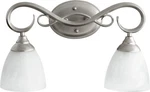 Powell - 2 Light Bath Vanity Quorum Home Collection Style 18.75 Inches Wide. Fixed Price $81.00.