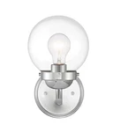 Sealed New Designers Fountain Knoll Light Wall Sconce, Chrome 95901-CH. Fixed Price $55.00.