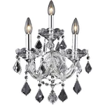 Elegant Lighting 2800W3C/RC Maria Theresa Wall Sconce Chrome. Fixed Price $238.00.
