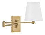 Lark 83772 Beale 12" Tall Hardwired Or Plug-in Wall Sconce Brass. Fixed Price $229.99.