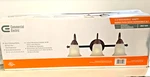 Commercial Electric 3 Lt Reversible Vanity Light. Fixed Price $40.00.