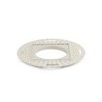Nora 4" Square Flush Mount Mud Ring For Iolite Trim NIO-FMMR-4S. Fixed Price $29.99.