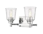 Z-lite 464-2V Bohin Light 16"W Vanity Chrome. Fixed Price $134.30.