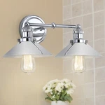 Jonathan 17.5"CONTEMPORARY Transitional Metal Vanity Light, Chrome June. Fixed Price $97.99.