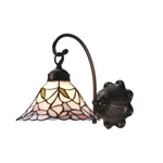 Meyda Lighting 8.5"W Daffodil Bell Wall Sconce, Ca Pink Mahogany Bronze - 18724. Fixed Price $210.90.
