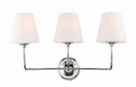 Crystorama Lighting Group 2443-OP Sylvan 23"W Vanity Chrome. Fixed Price $298.00.