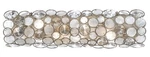 Crystorama Lighting Group 526 Palla 24"W Bath Bar - Silver. Fixed Price $648.00.