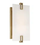 Minka Lavery 924-L Aizen 12" Tall Led Wall Sconce Brass. Fixed Price $209.00.