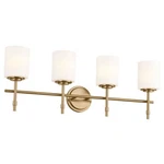 Ali 4 Light Bath Bracket Traditional STYLE-11.5 Inches Tall And 32.5. Fixed Price $359.99.