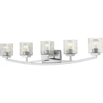 Z-lite 1929-5V-CH Zaid Light 40 Inch Chrome Vanity Wall. Fixed Price $392.00.
