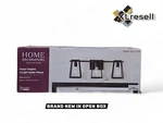 Home Decorators Collection Hazel Heights 24 In 3-LIGHT Black Rustic Vanity. Fixed Price $49.90.