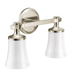 Moen Flara 2-GLOBE Bathroom Lighting Fixture YB0362NL Polished Nickel $473. Fixed Price $89.99.