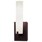 George Kovacs Tube 2 Light 4.75" Dark Restoration Bronze Wall Sconce P5040-37B. Fixed Price $54.99.