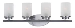 Maxim Lighting 10214FTSN Corona 4-LIGHT Bath Vanity Satin Nickel. Fixed Price $144.00.