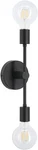 Xinbei Double Wall Light Vanity Sconce, Matte Black. Fixed Price $59.99.