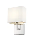 Bellevue ZWS89722 Rudyard 11" Tall Wall Sconce - Nickel. Fixed Price $132.00.