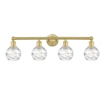 Innovations Lighting 616-4W-11-33 Athens Vanity Satin Gold /. Fixed Price $547.80.