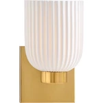 Savoy House Lighting 9-3172-1-322 Isla Blanca Wall Sconce Warm Brass. Fixed Price $142.00.
