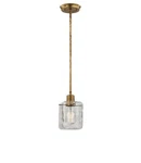 Elk Lighting 46180/1 Watercube 1-LIGHT Mini Pendant Antique Gold Leaf. Fixed Price $104.99.