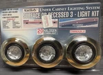 Lusa Lighting Inc Under Cabinet Surface/recessed 3 Kit 20 Watt Dimmable. Fixed Price $59.99.