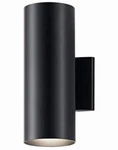 Kichler 9244AZ Cylinder Light 12" Tall Outdoor Wall Sconce - Black. Fixed Price $29.99.