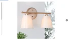 Uolfin Beverley 7.09-IN 2-LIGHT Gold Vanity Bar. Fixed Price $79.99.
