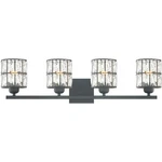 Quoizel GIB8630MBK Open Box Gibson Bathroom Vanity Light Matte Black. Fixed Price $175.00.