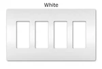 Pass & Seymour Legrand Radiant 4-GANG Screwless Wall Plate (set Of 3). Fixed Price $78.60.