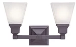 Livex Lighting 1032-07 Mission 15 Inch Bronze Bath Vanity Wall. Fixed Price $190.37.