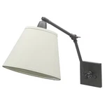 House Of Troy DL20-OB Library 1 Light Swing Arm Wall Sconce With Tapered Drum. Fixed Price $118.75.