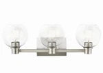 Kichler Lighting Harmony 3 45894 Bathroom Vanity Brushed Nickel. Fixed Price $89.00.