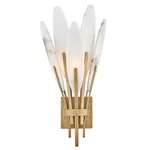 Fredrick Ramond Nerine 1LT Wall Mount, Burnished Gold/alabaster - FR43100BNG. Fixed Price $679.00.