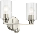 Kichler 55225FLU Gioe Light 14"W Vanity - Nickel. Fixed Price $135.99.
