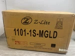 Z-lite 1101-1S-MGLD Analia Light 6.5 Inch Modern Gold Wall Sconce. Fixed Price $52.49.