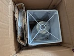 Progress Lighting Brushed Nickel Sconce P710025-009. Fixed Price $15.00.