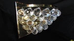 Wall Sconce W/lucite Balls Mid Century Modern Triarch Intl 11550BR Brass. Fixed Price $77.60.