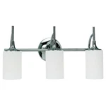 Sea Gull Stirling 22" 3 Bath Vanity Wall Light, Chrome, 44954-05. Fixed Price $159.95.