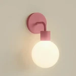 Wireless Wall Sconce Rechargeable Dimmable App Control Dusty Rose Poplight. Fixed Price $154.99.