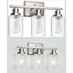 Bathroom Vanity Light Fixture , 3 Wall Sconce.. Fixed Price $25.00.