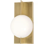 Afx Inc. GATS0610L30D1SB Gates Led 5.5 Inch Satin Brass Ada Wall Light. Fixed Price $122.84.