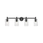 Innovations Lighting Crown Point 4-LT 7" Bath, Mb/dsg 434-4W-BK-G434-7DE. Fixed Price $545.60.