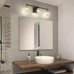 Artika Champagne Globe 26 In. 3-LIGHT Gold 5CCT Led Vanity Bar. Fixed Price $40.98.