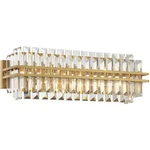 Crystorama HAY-1413-AG Hayes Bath Vanity Light Wall In Aged Brass. Fixed Price $598.00.