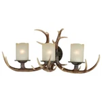 Yoho 3-LIGHT Bathroom Rustic Style 13 Inches Tall And 27.75 Wide. Fixed Price $499.99.