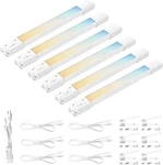 6-PACK Parmida 12" Led Under Cabinet Lights, Dimmable, Color Selectable. Fixed Price $88.99.