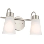 Kichler 55125 Erma Light 14"W Vanity - Nickel. Fixed Price $70.97.