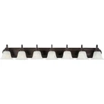 Maxim Essentials 7-LIGHT Bath Vanity Oil Rubbed Bronze 8016MROI. Fixed Price $138.00.