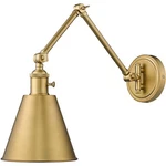 Z-lite 349S-RB Gayson Wall Sconce, 1-LIGHT 100 Watts, Rubbed Brass. Fixed Price $99.00.